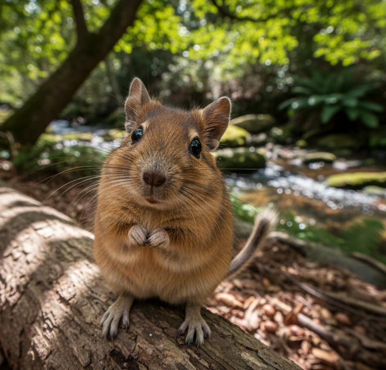 Degujen ruoat ja tarvikkeet